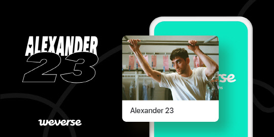 알렉산더23(Alexander 23) 위버스 오픈 이미지
